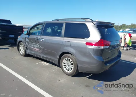 2011 Toyota Sienna Xle V6 из США, поврежденный, VIN 5TDYK3DC5BS140466